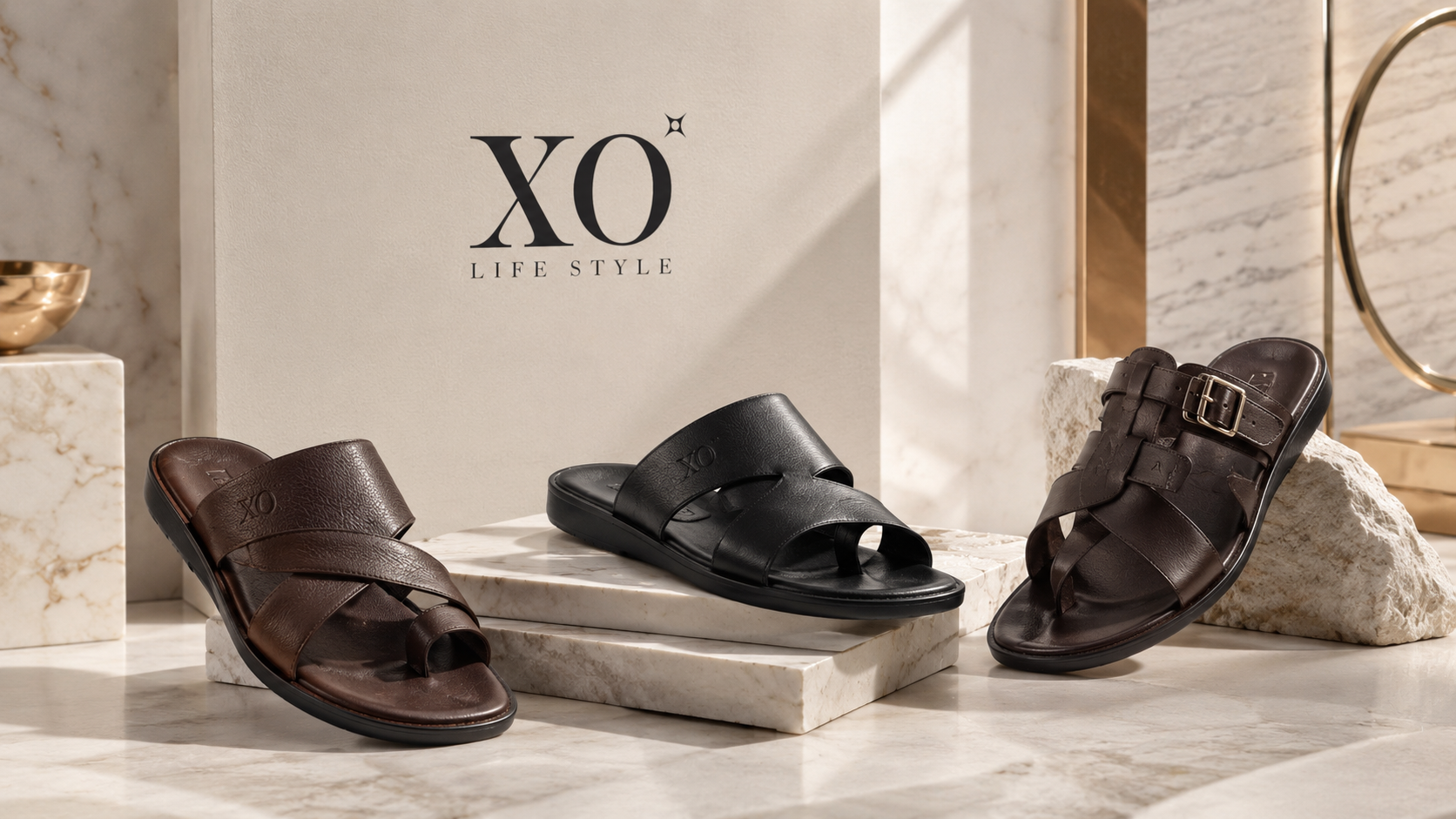 Men's sandals by XO Lifestyle